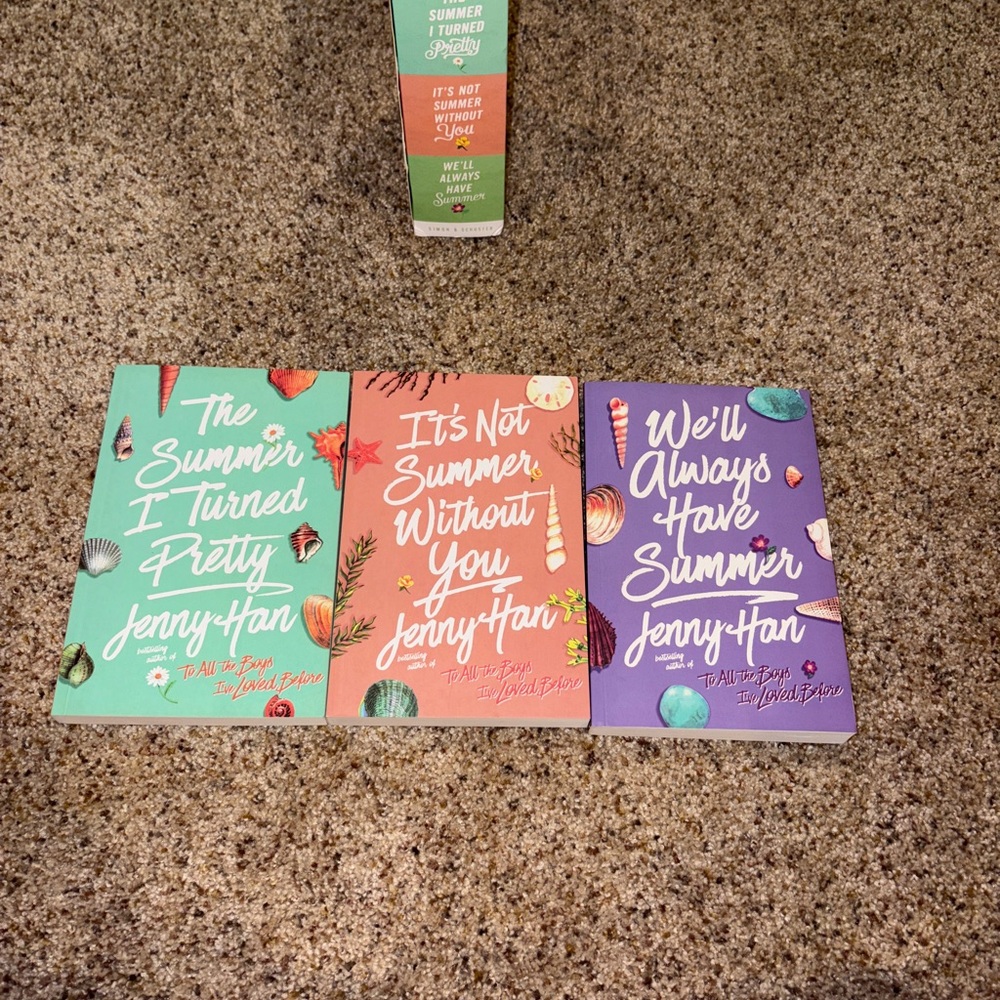 Barnes & Noble Summer Trilogy Book Set - Green, Orange, Purple